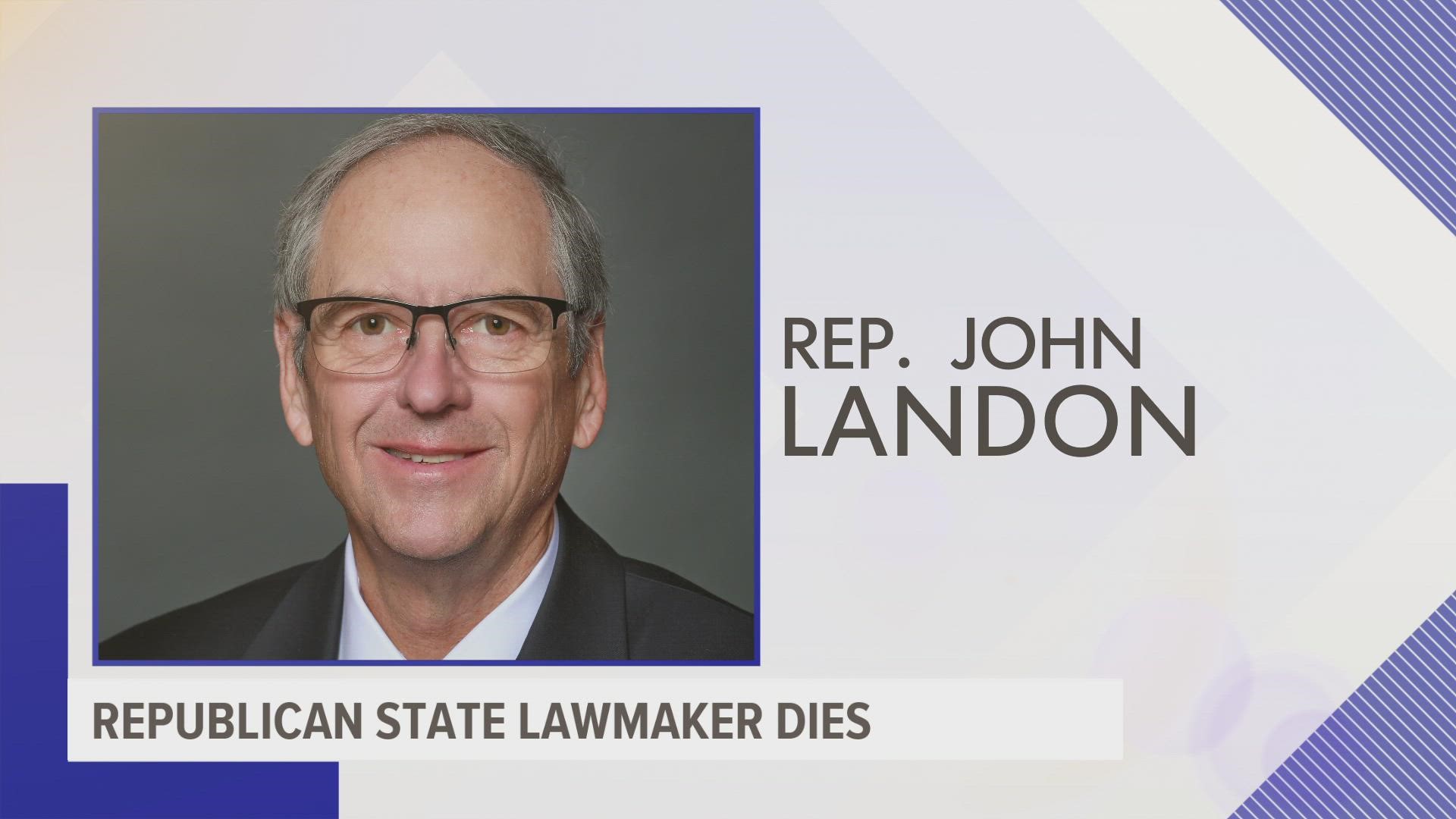The Republican state lawmaker had served as a representative in the Iowa House since 2013.