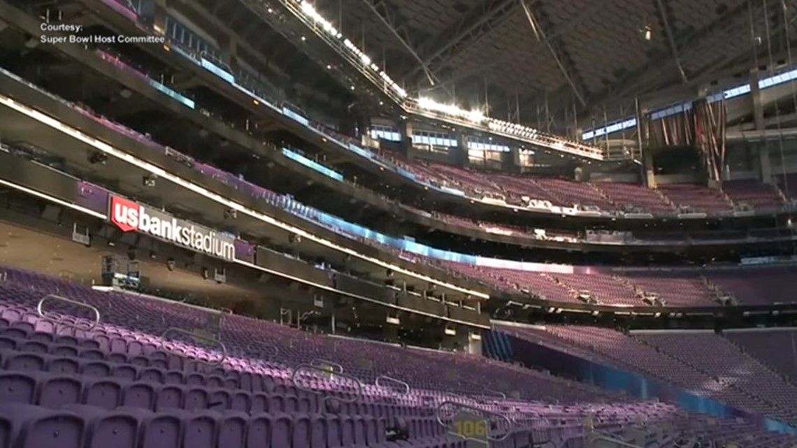 Stadium seats let fans get close to NFL action