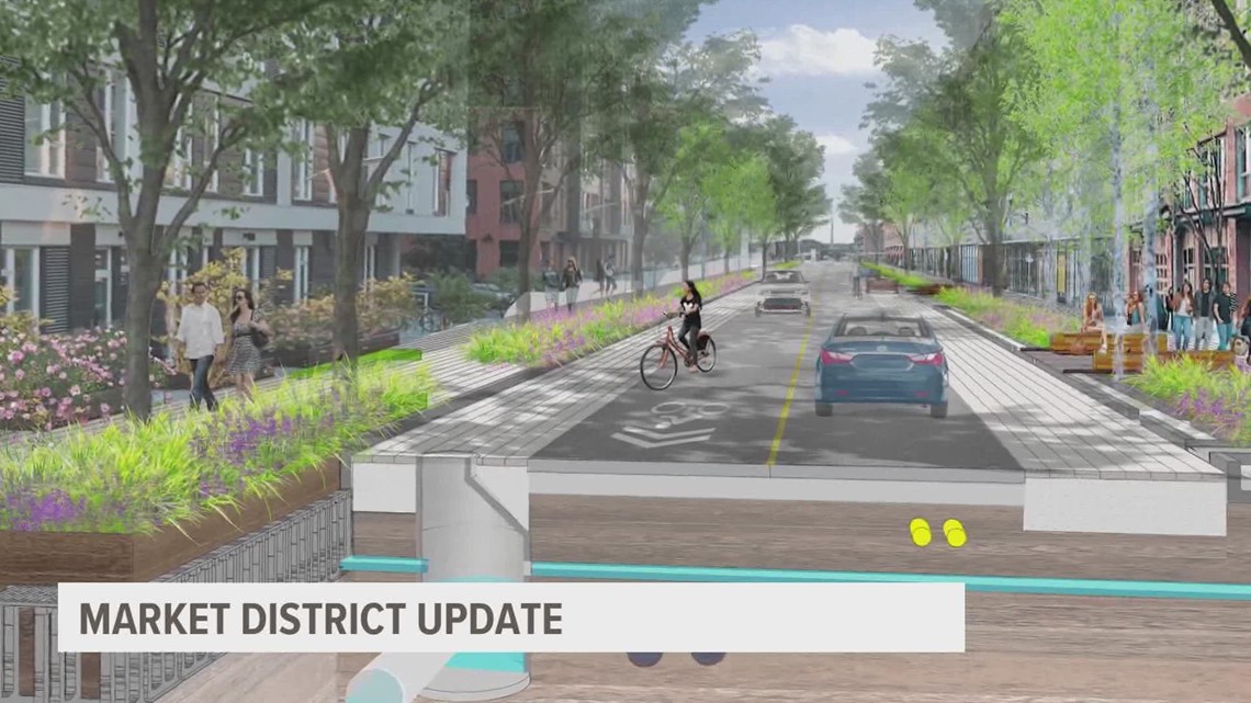 Progress on Market District continues - Vimarsana News