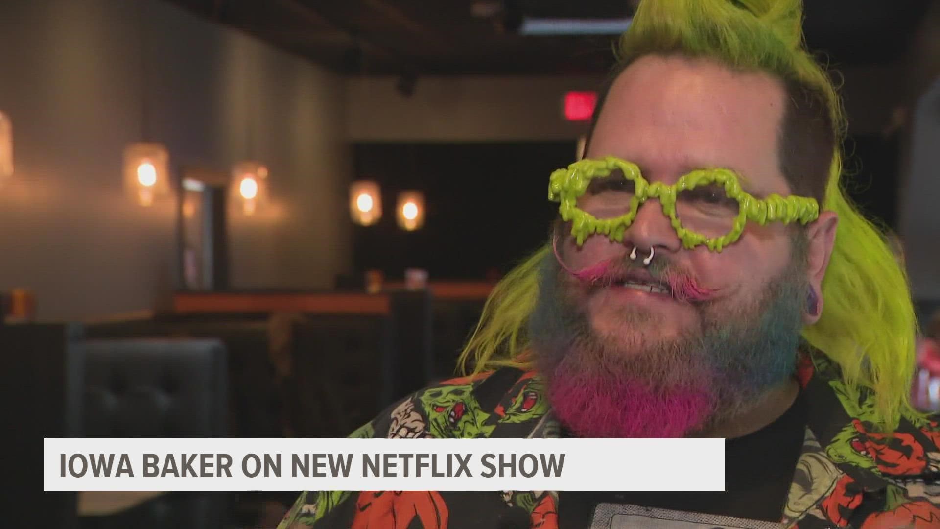 This morning on Good Morning Iowa we were able to reveal that local baker, Andrew Fuller- Sugar Freakshow, won the entire Netflix "Is It Cake" competition