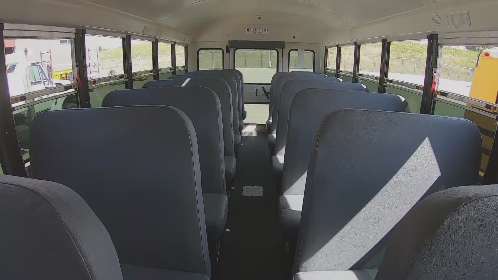 Ames school bus service shows how they sanitize