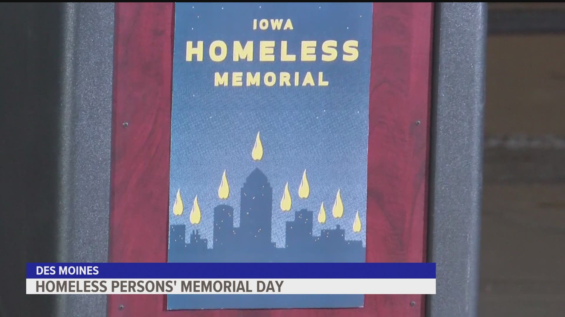 Governor Kim Reynolds proclaimed Homeless Persons' Memorial Day as the pandemic creates a rise in homelessness.
