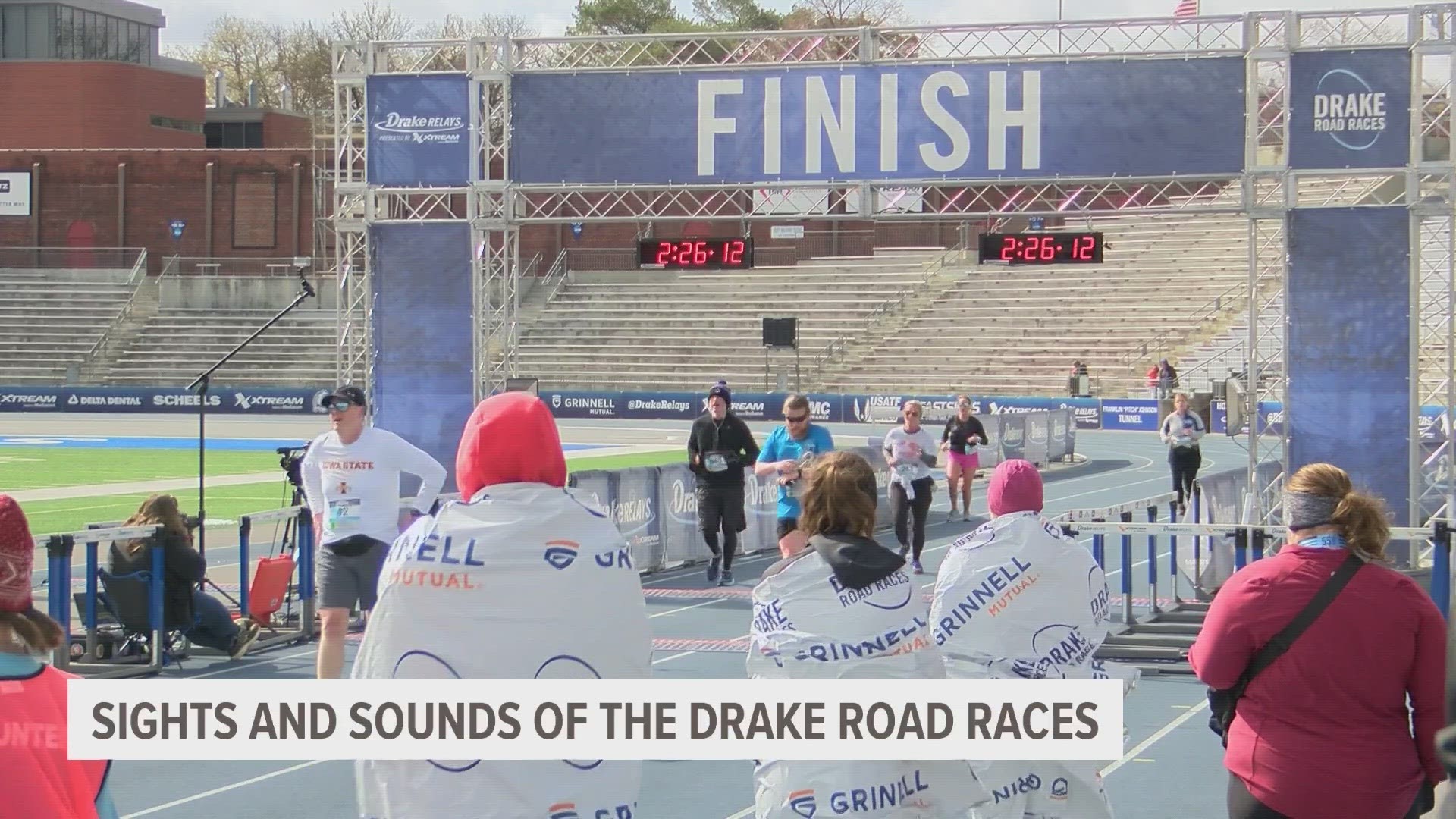 The Drake Relays officially kicked off Sunday as thousands of people competed in the 55th annual Drake Road Races.