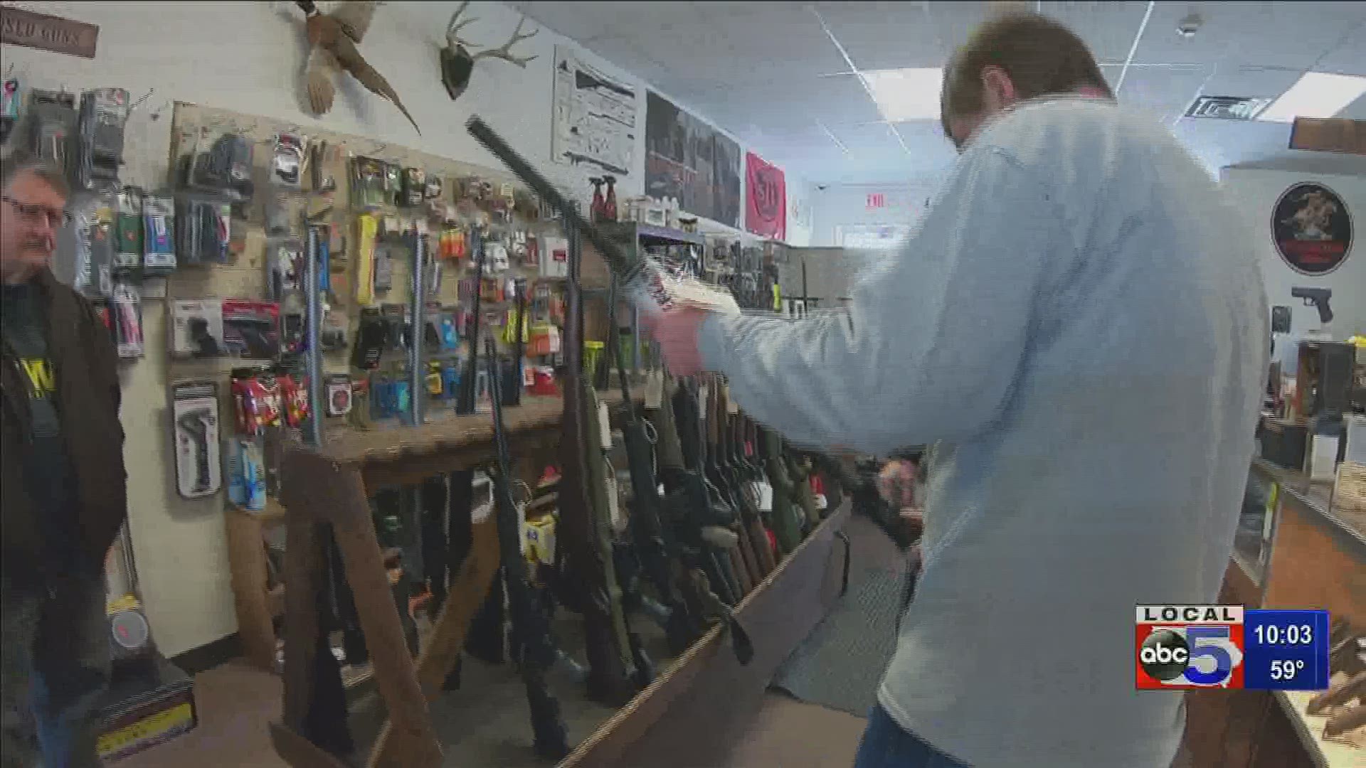 Local gun sales surge during pandemic