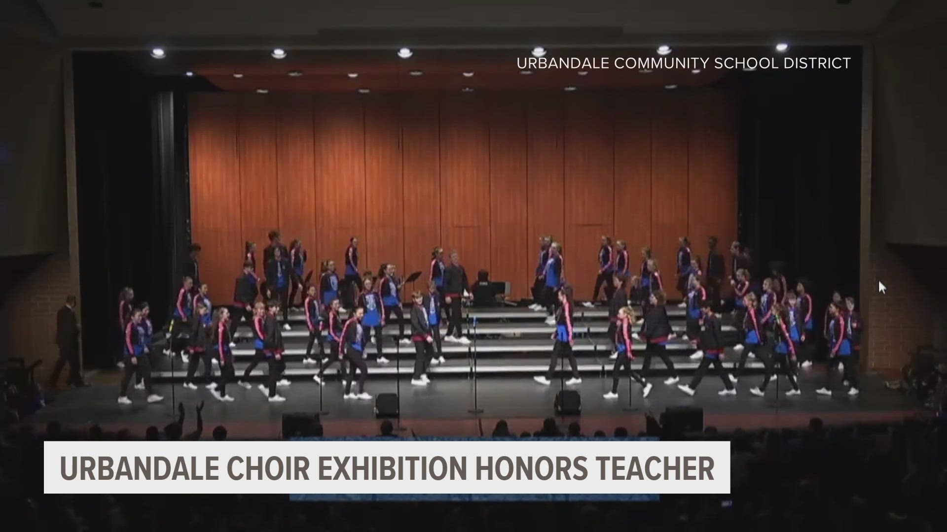 'It's a real testament to his work' Urbandale Show Choir honors late