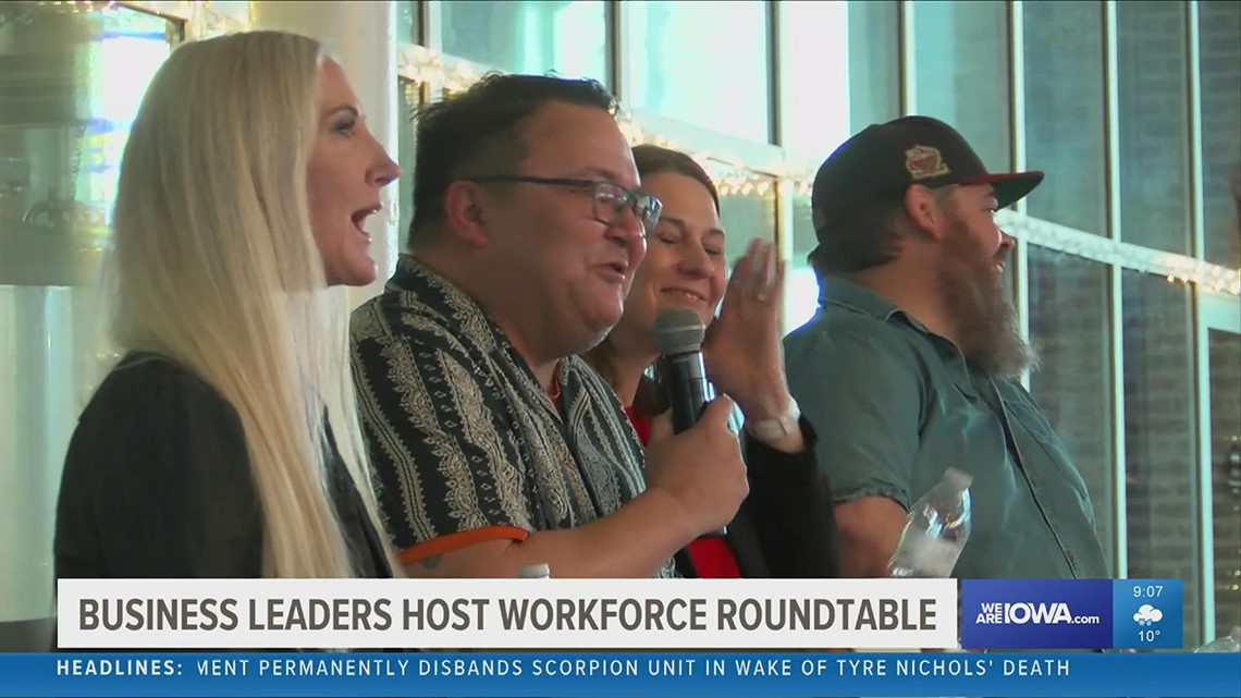 Business leaders host roundtable discussion at The Hall
