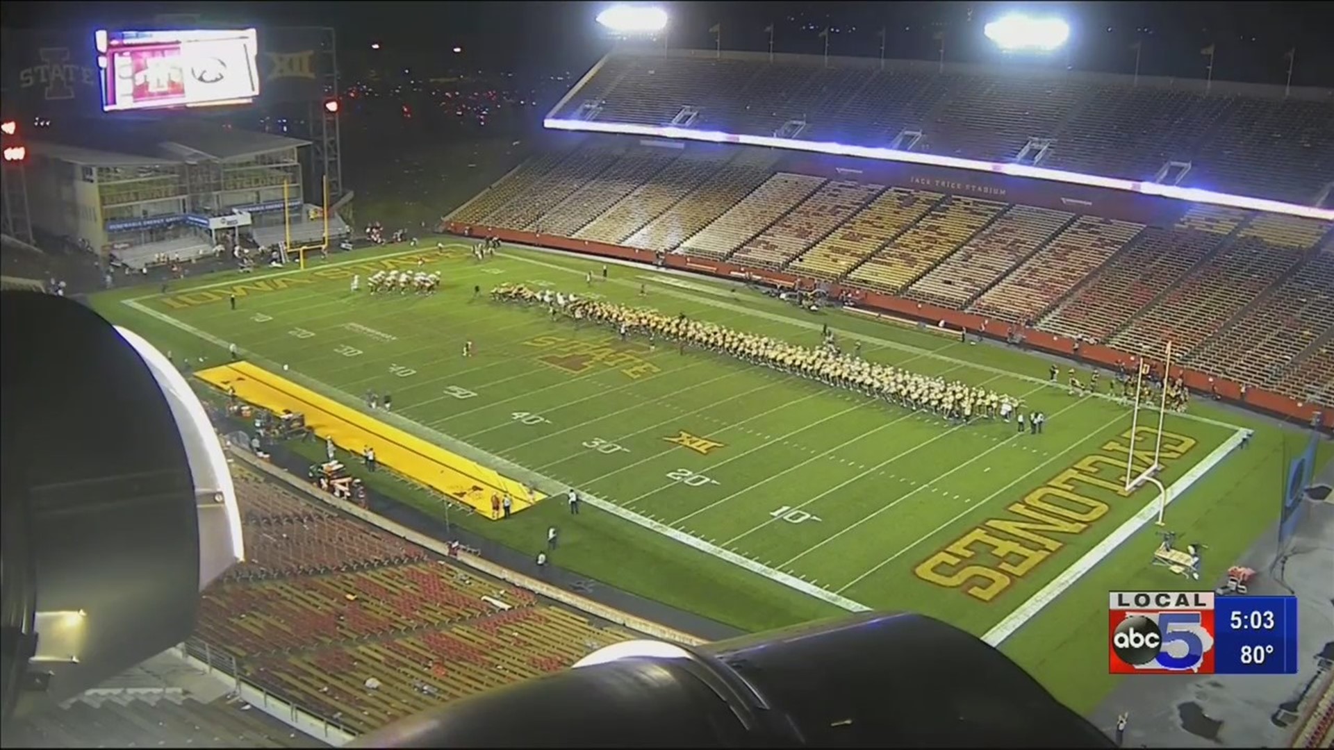 Is the Cy-Hawk football game in danger of going away?