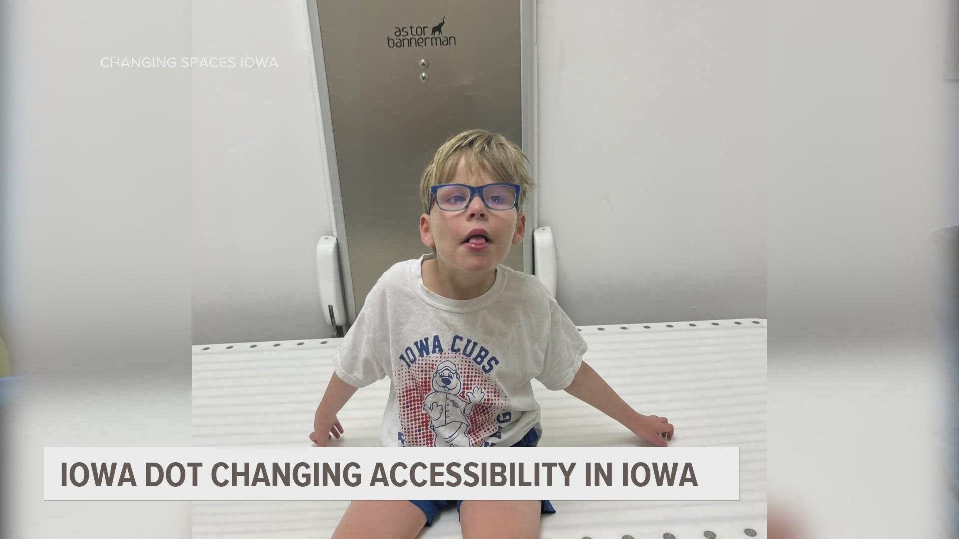 The $1 million project to install six adjustable adult changing tables at rest stops across Iowa will change many people's daily lives.