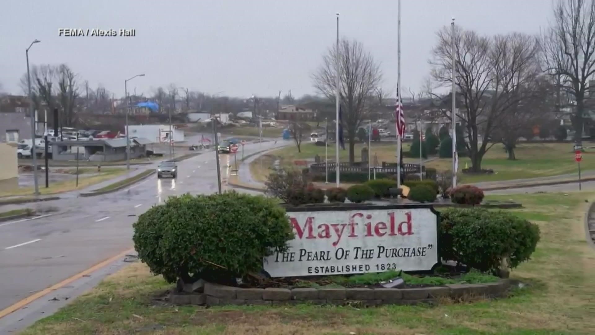 Over 1,000 homes in the state were decimated by tornadoes.