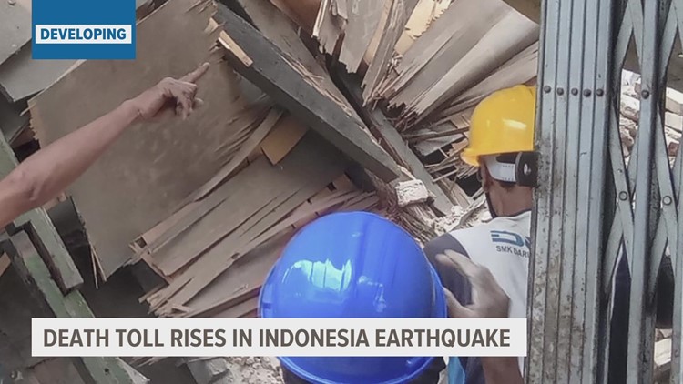 Indonesia quake death toll rises to 268; 151 still missing