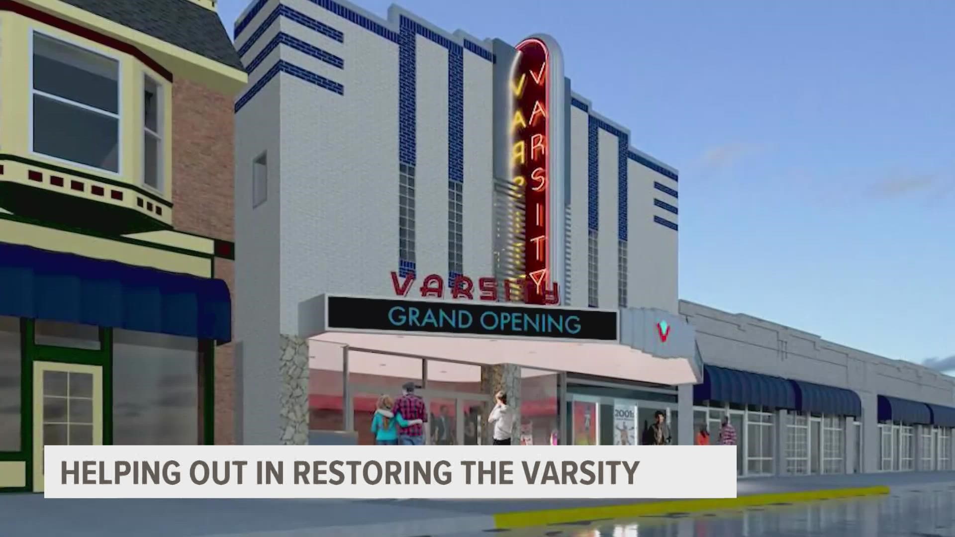 Des Moines Film is remodeling the iconic theater, which shut down in 2018.
