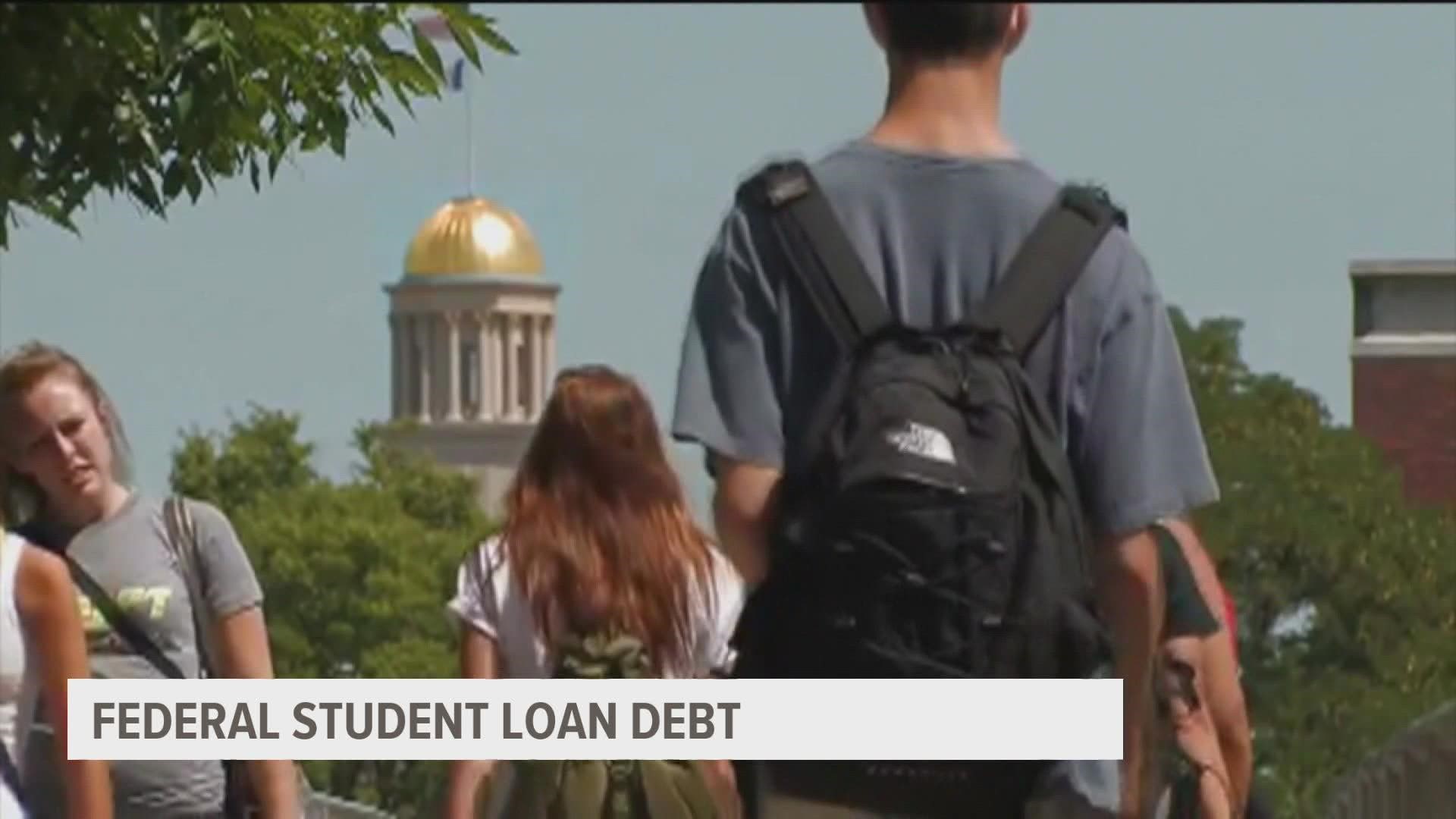 The action applies to more than 43 million Americans who owe a combined $1.6 trillion in student loan debt held by the federal government.