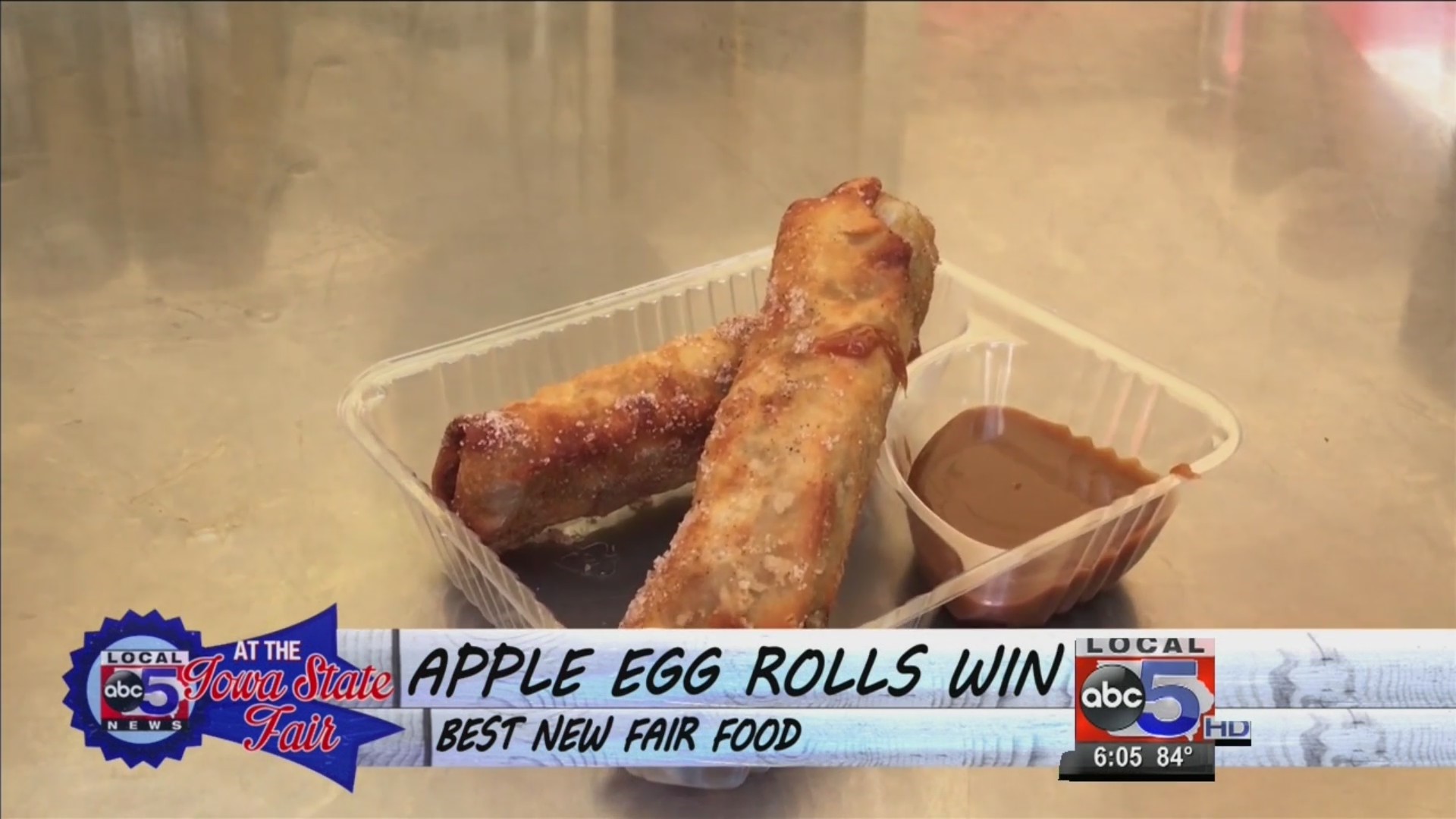 Apple egg rolls win best new State Fair Food