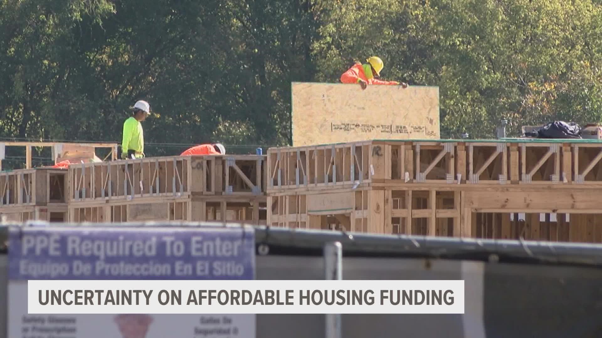 More than a quarter of Iowans who rent are considered extremely low income. Their renting options could shrink if the state doesn't allow for more financial help.