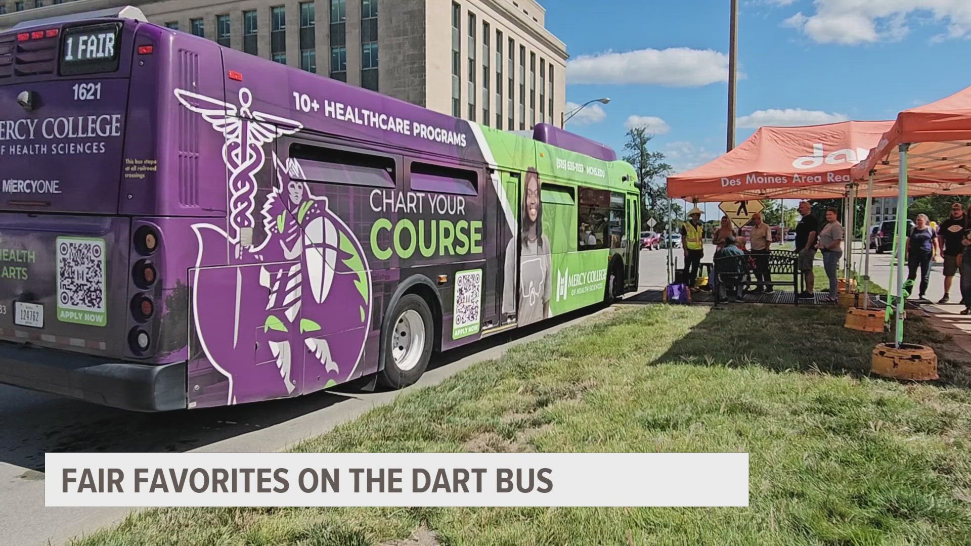 With many different faces on the bus, everyone has their own favorite part of the fair!