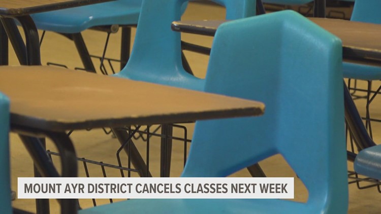 Illnesses force Iowa school district to cancel classes for 3 days
