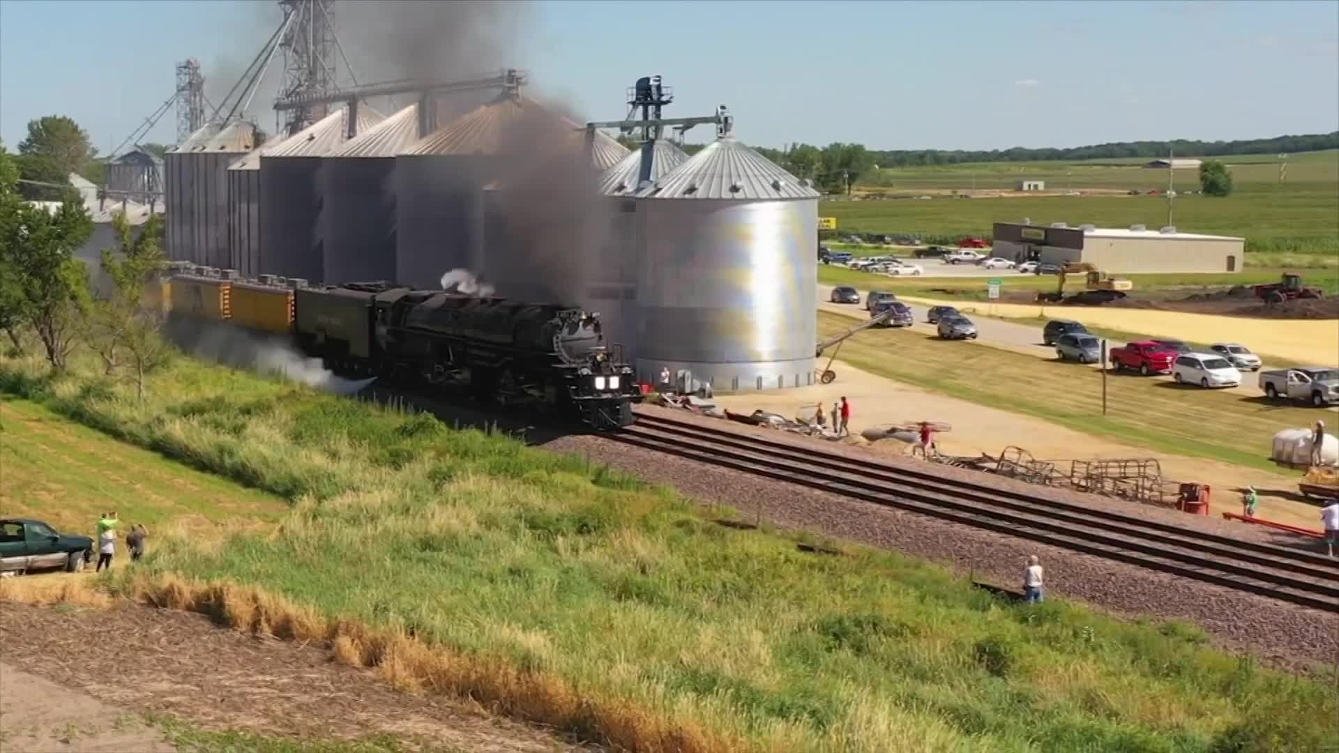 Big Boy train headed to Des Moines on Wednesday