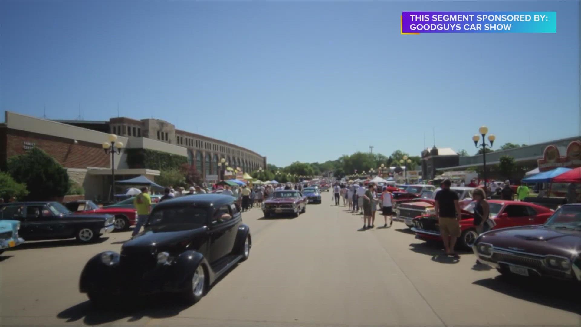Stephanie Schoennagel, Marketing Manager-GOODGUYS Heartland Nationals, says they are expecting a record crowd this year w/ over 5000 vehicles expected | Paid Content