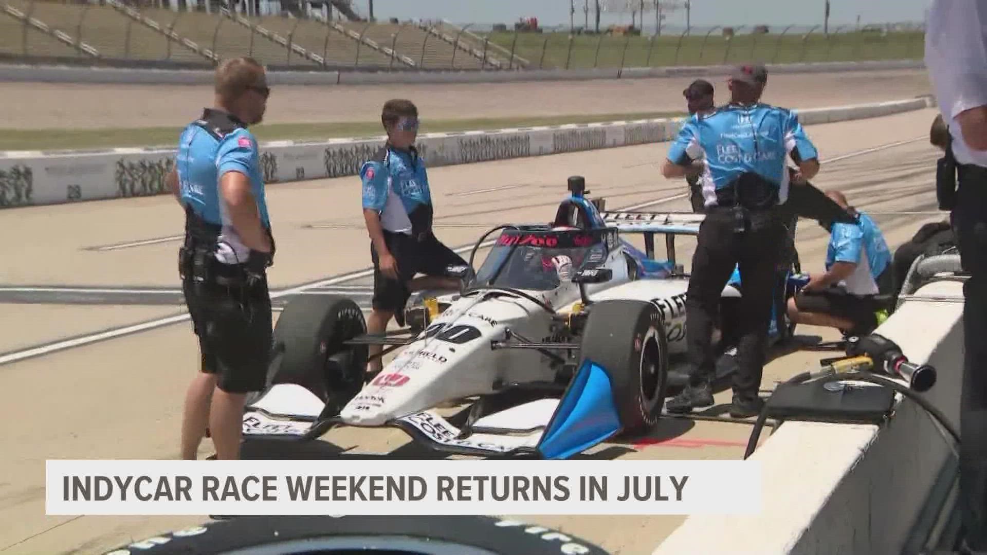 Organizers for the Hy-Vee INDYCAR Race Weekend share that fans can expect to see, hear and eat more at this year's race.