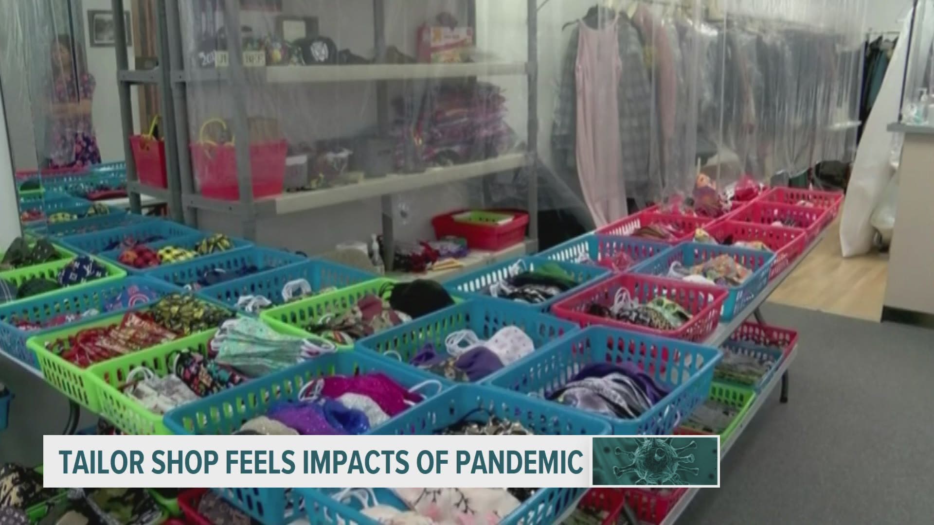 Tailor shop feels the impact of pandemic