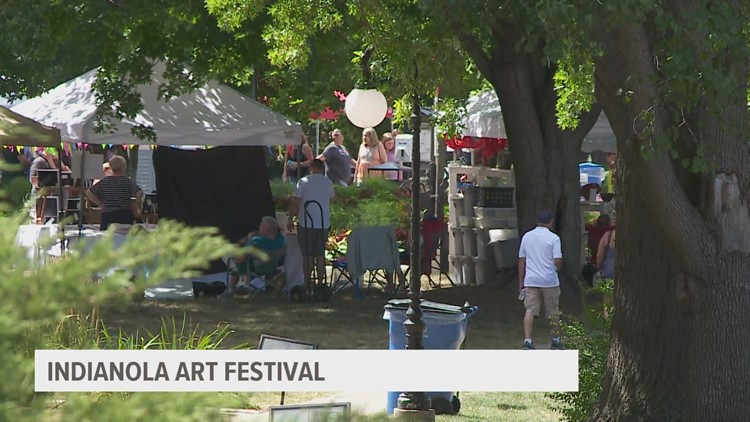 Indianola Art Festival welcomes artists, vendors to Buxton Park