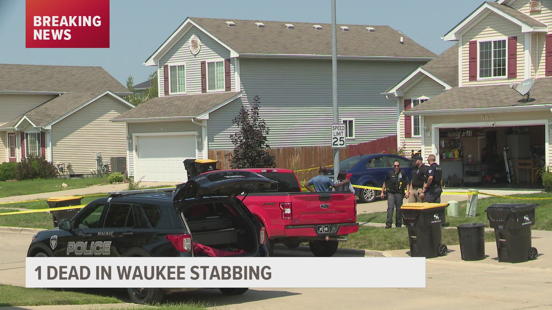 The investigation is ongoing, but Waukee Police believe this was an isolated incident with no ongoing danger to the public.