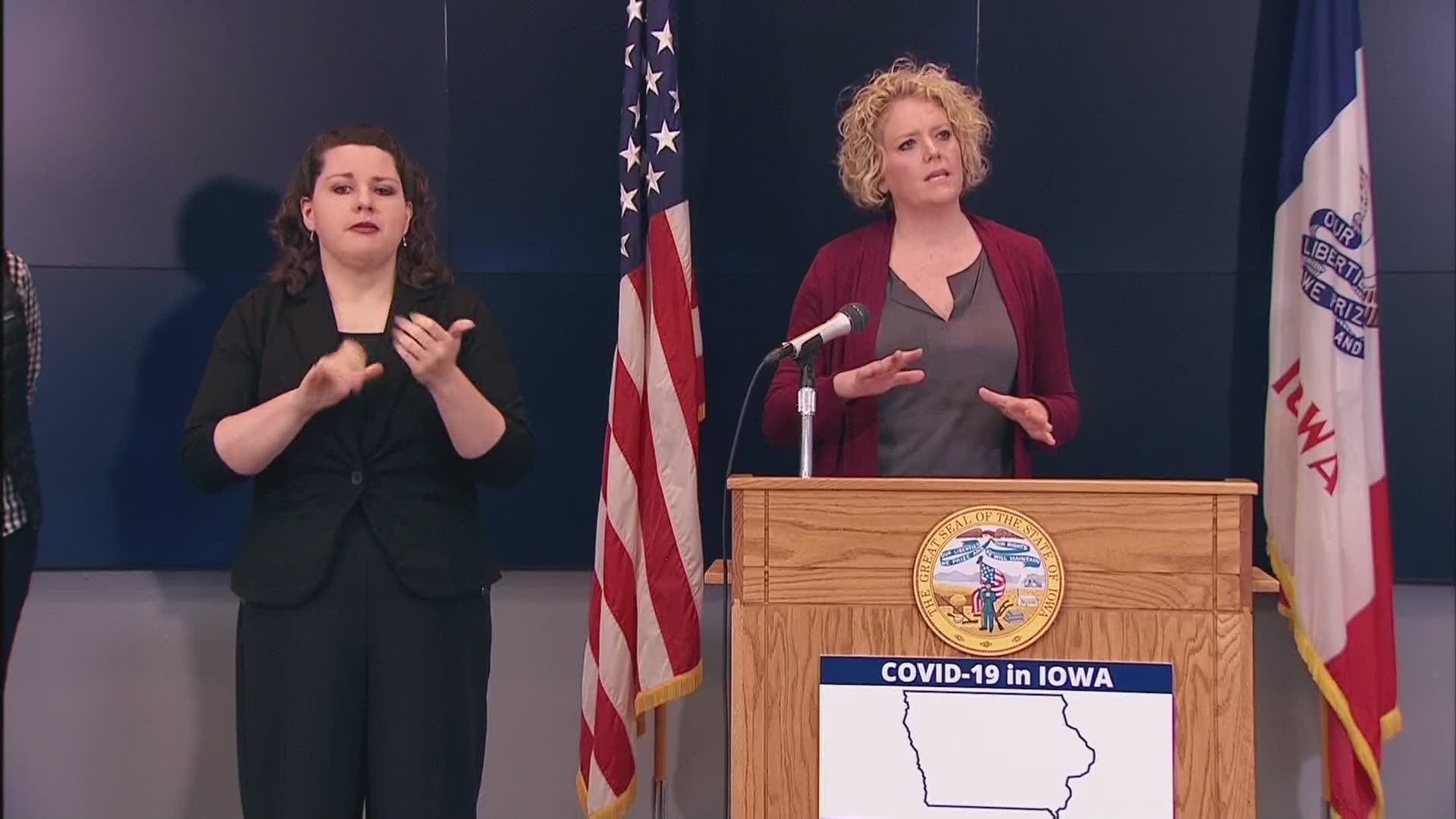 Many factors will be taken into account to reopen the state, Reynolds said. April 15,2020 press conference