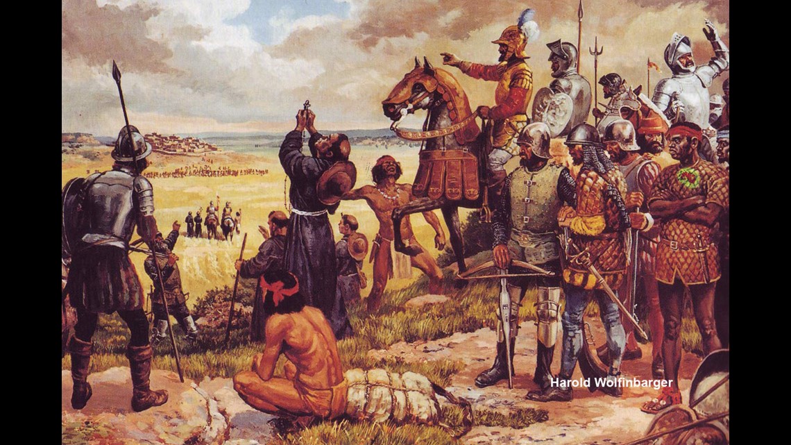 Hidden History The Arrival Of The Conquistadors Weareiowa