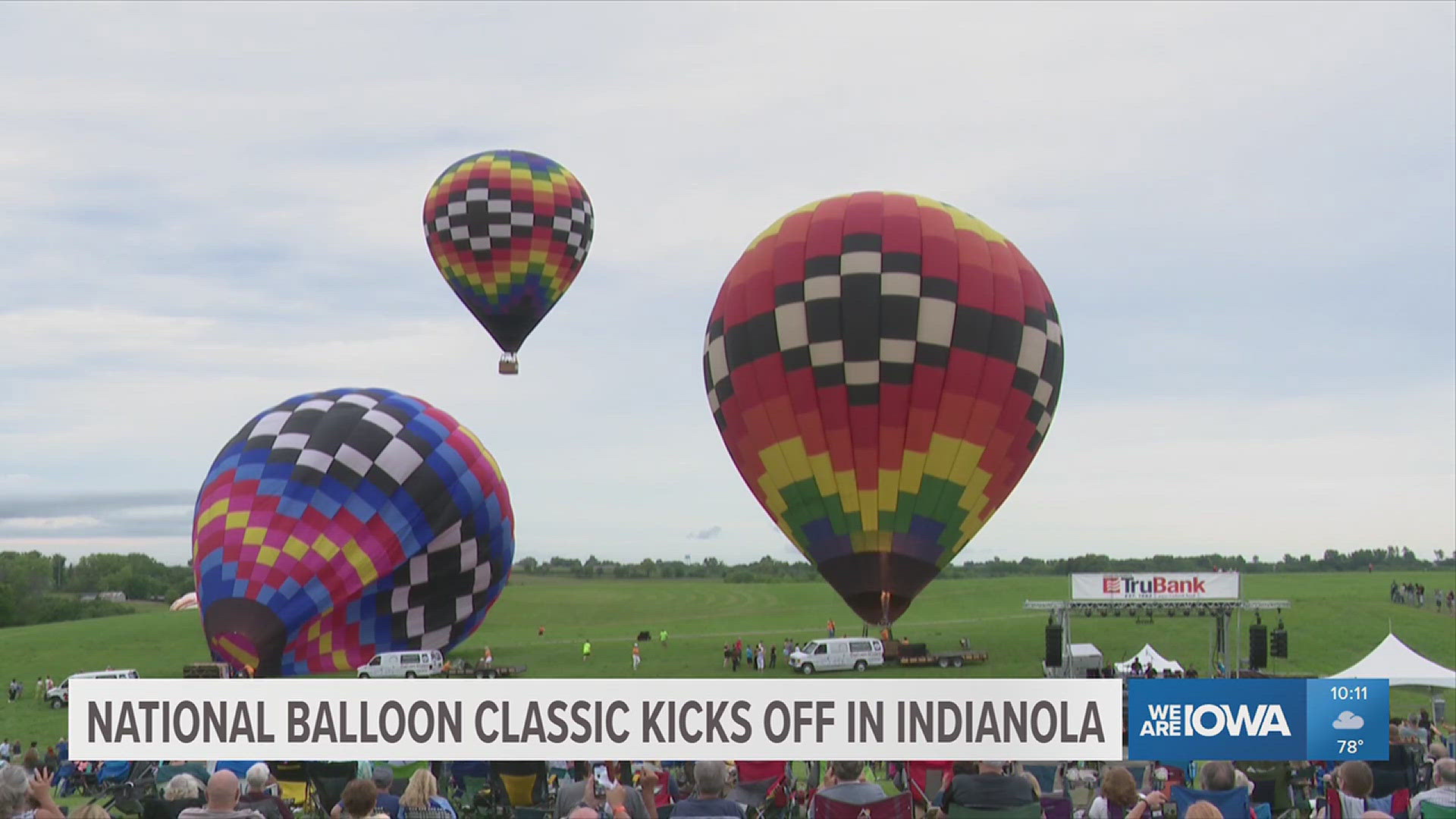 Over 100 hot air balloons are set to take flight over Iowa for the next nine days.