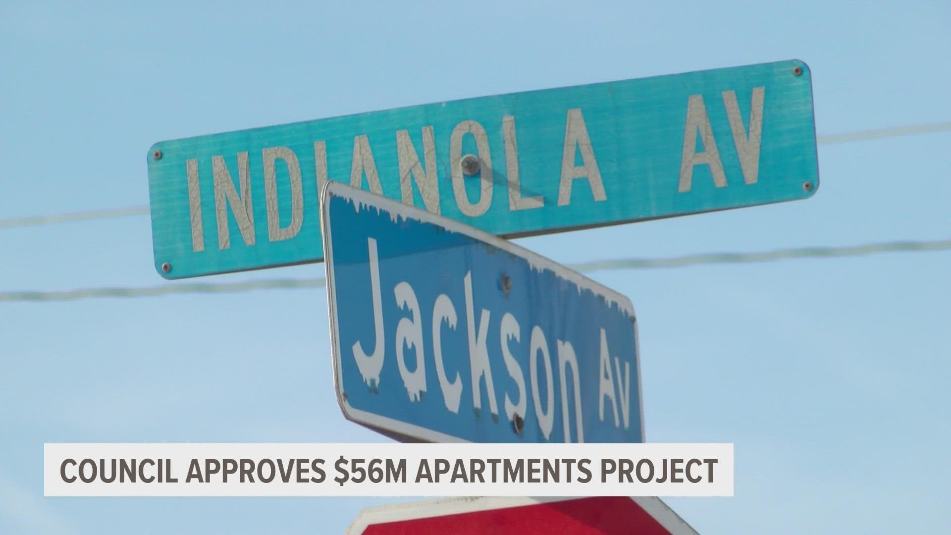 The affordable housing units would be located at 1600 Indianola Ave.