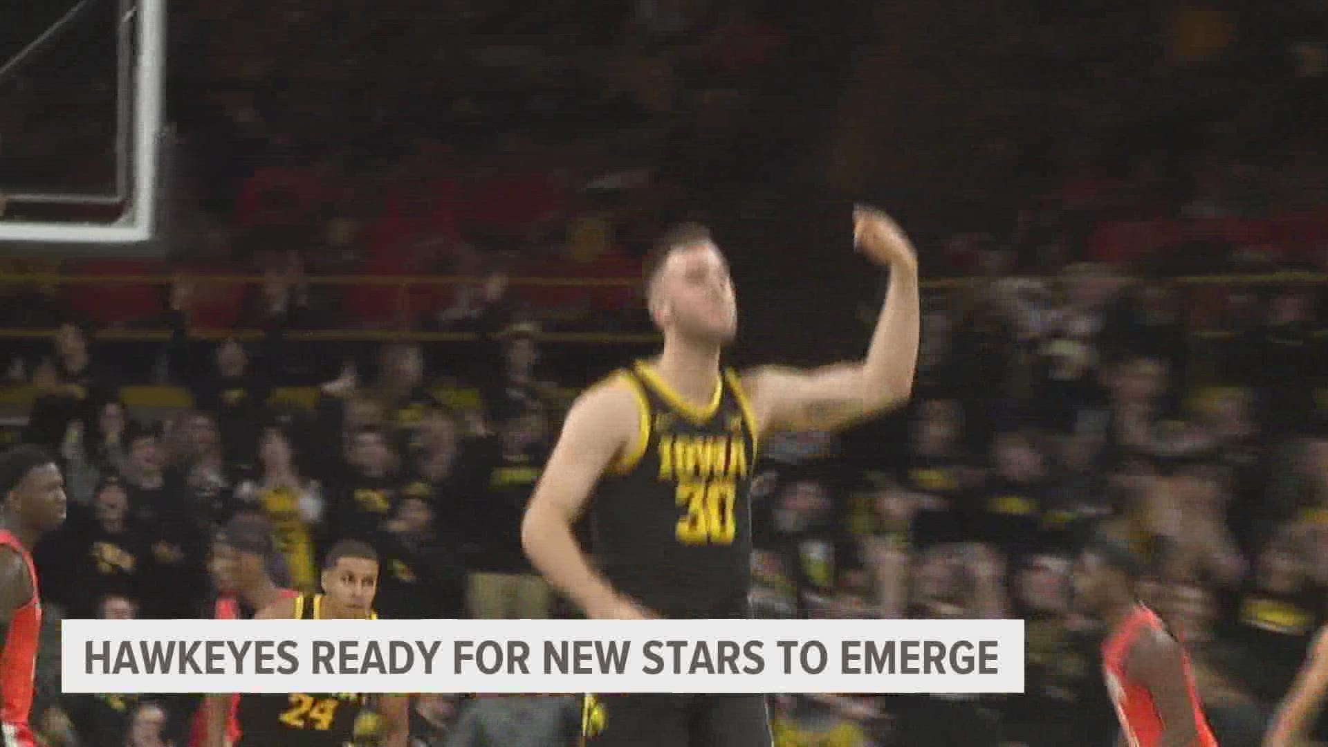 It's hard to make up for the loss of two star players like Keegan Murray and Jordan Bohannon, but that's exactly what the Hawkeyes will have to do this season.