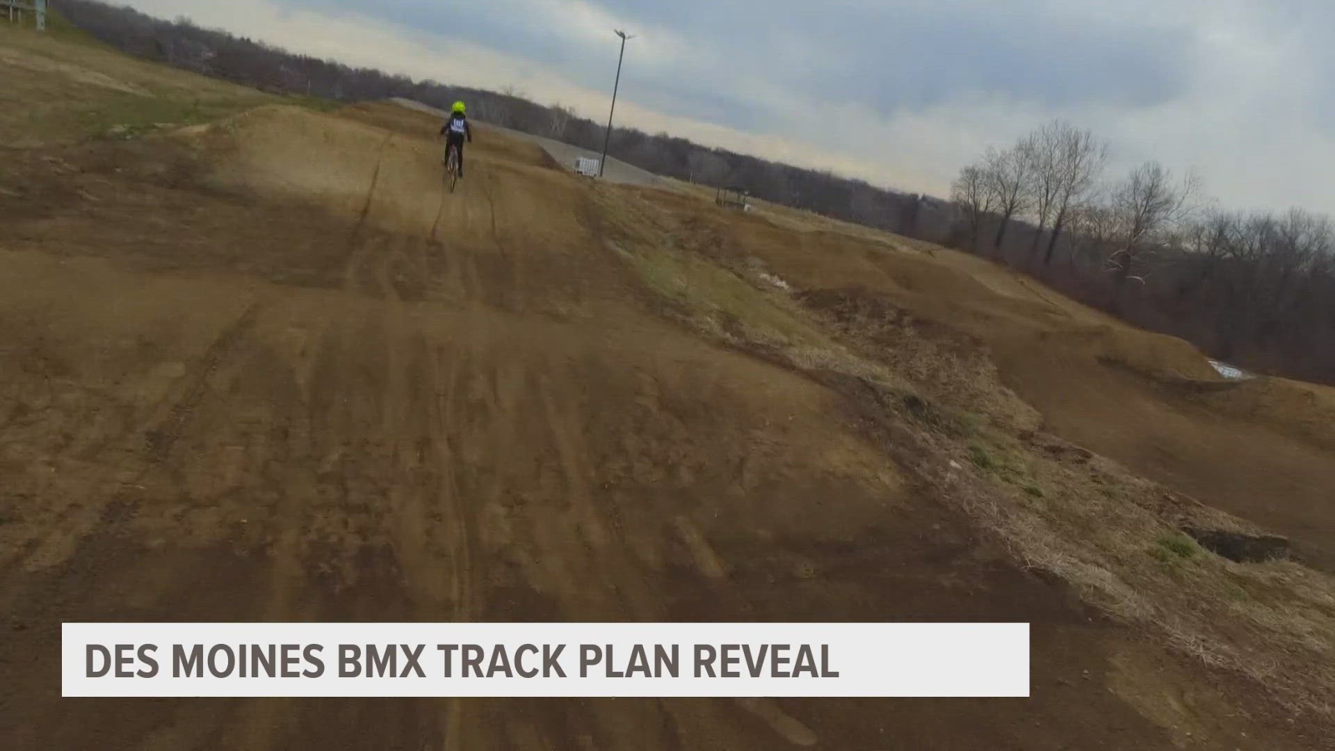 Existing similar tracks require racers to travel more than four hours outside of Des Moines.