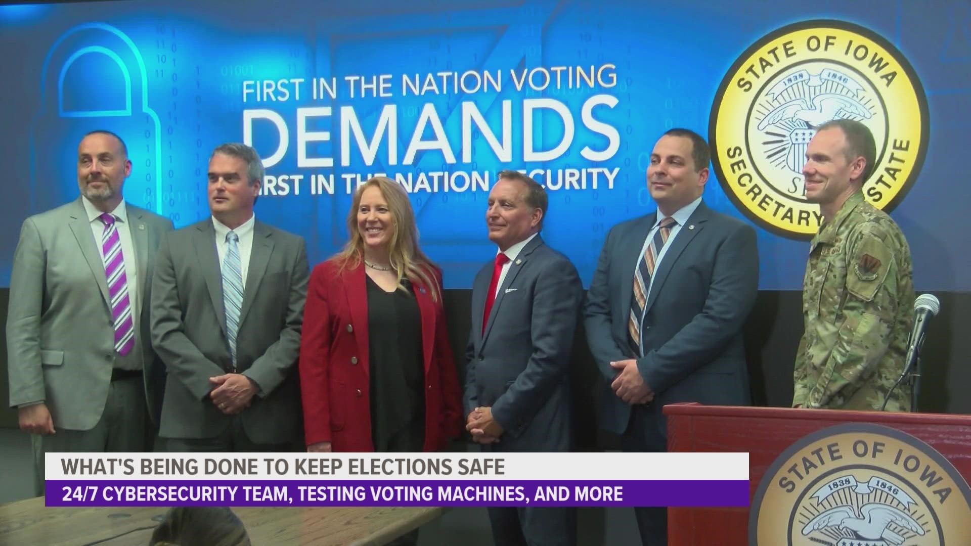 Secretary of State Paul Pate's "election A-team" warns that the biggest threat may be misinformation that divides Americans over election outcomes.
