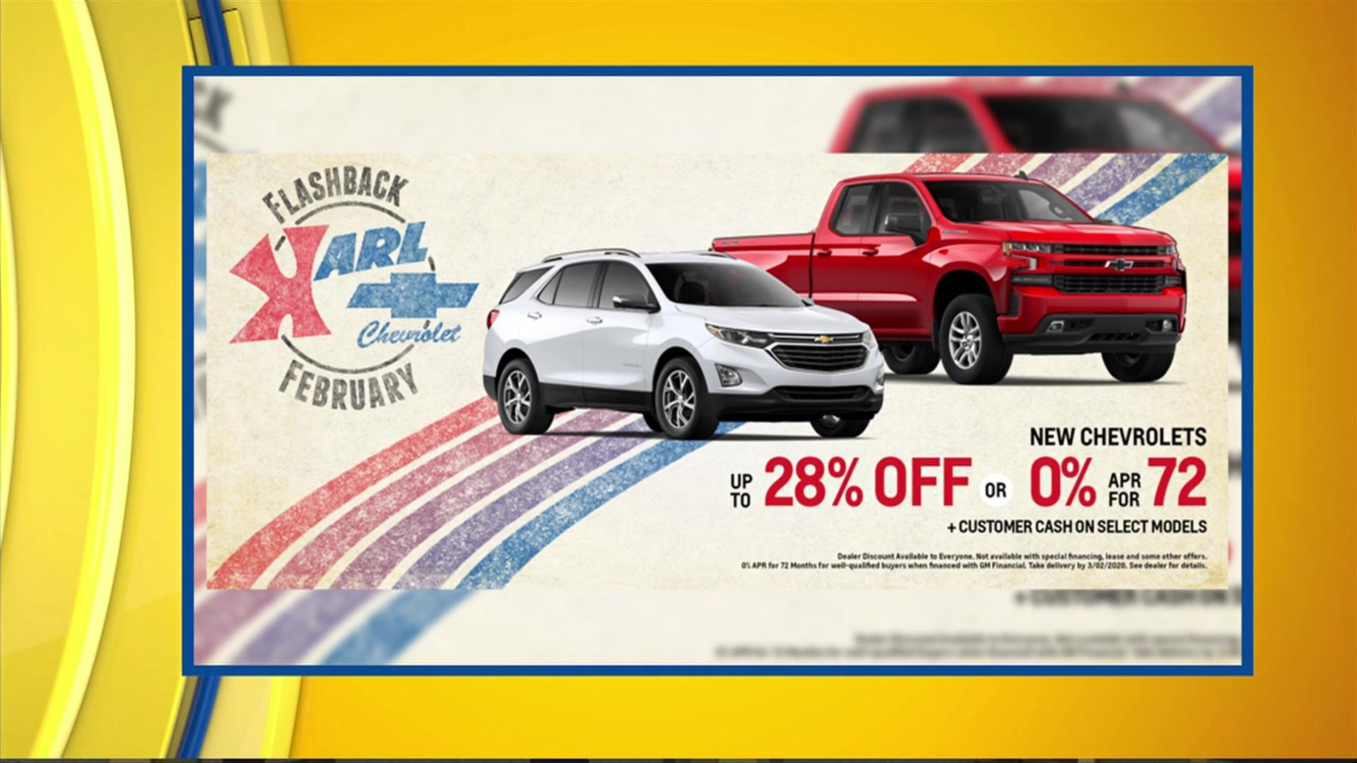 It's the month to save at Karl Chevrolet!