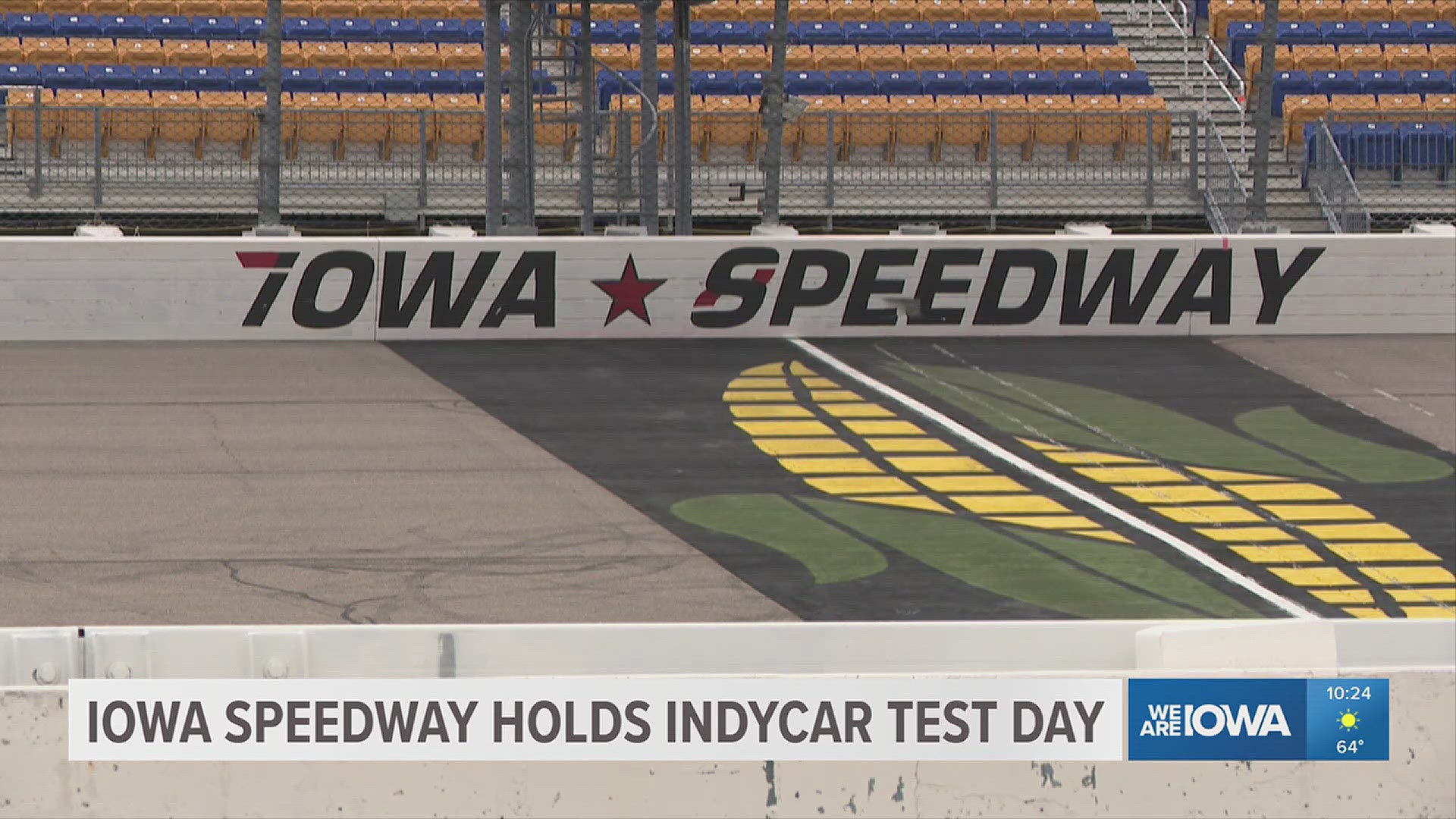On Monday, drivers with Indy NXT were in town to do some testing at the Iowa Speedway.