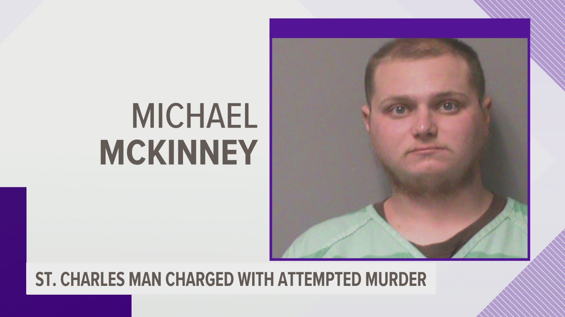 Michael McKinney, who was heavily armed and wearing body armor, told police he fired in self-defense during a tense confrontation at a Trump rally last month.