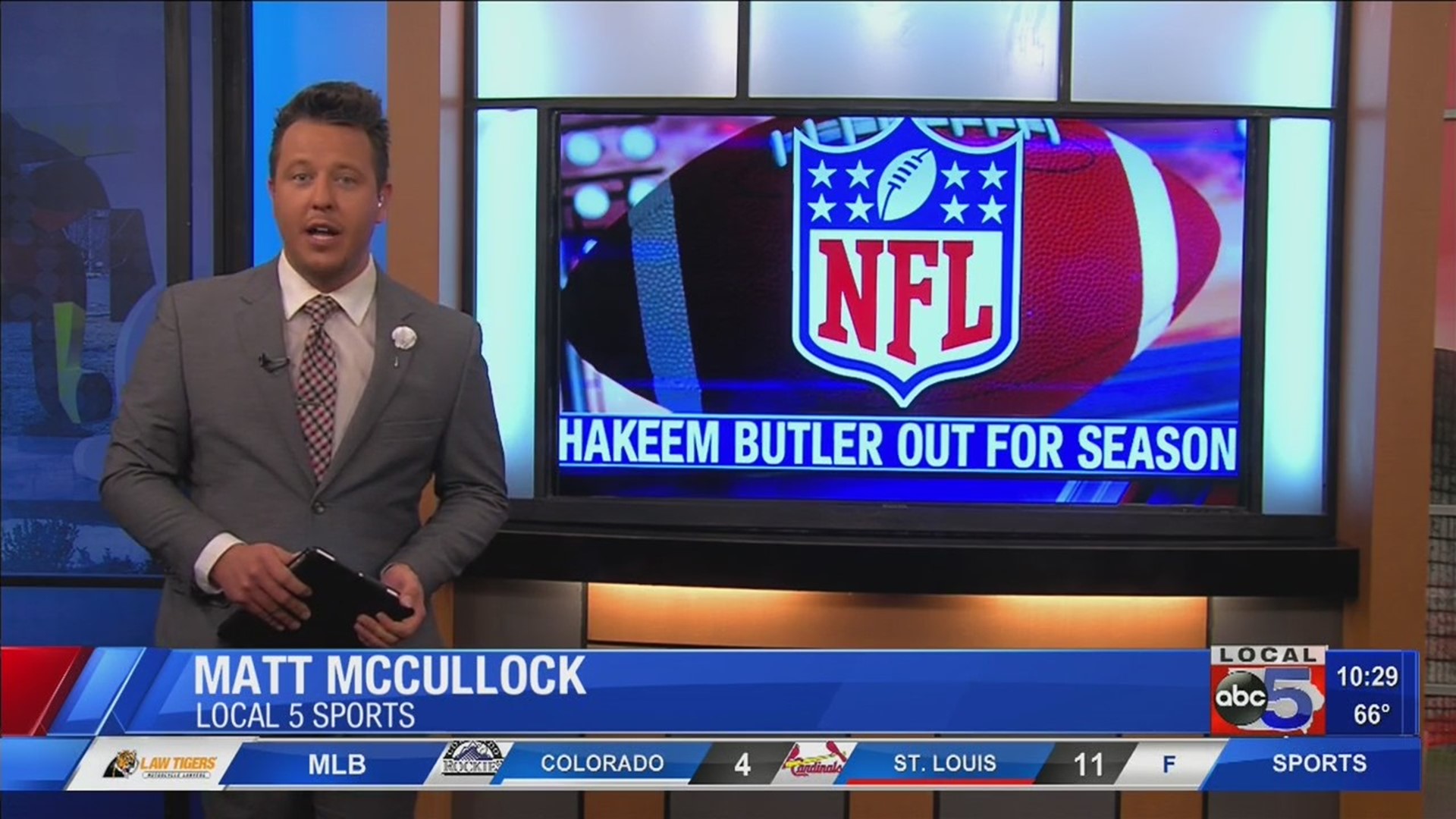 The Arizona Cardinals placed wide receiver Hakeem Butler on injured reserve Sunday with a hand injury. Since he was placed on IR during the preseason, Butler is ineligible to be one of the two allowed players to return this season.