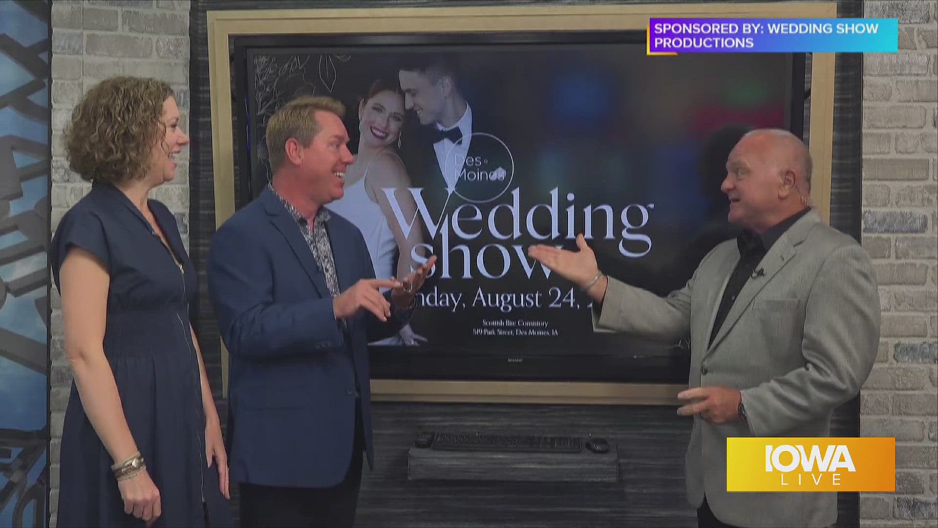 The Des Moines Wedding Show is this Sunday at the Scottish Rite Consistory! Use the promo code "IowaLive" for free noon entry tickets | Paid Content