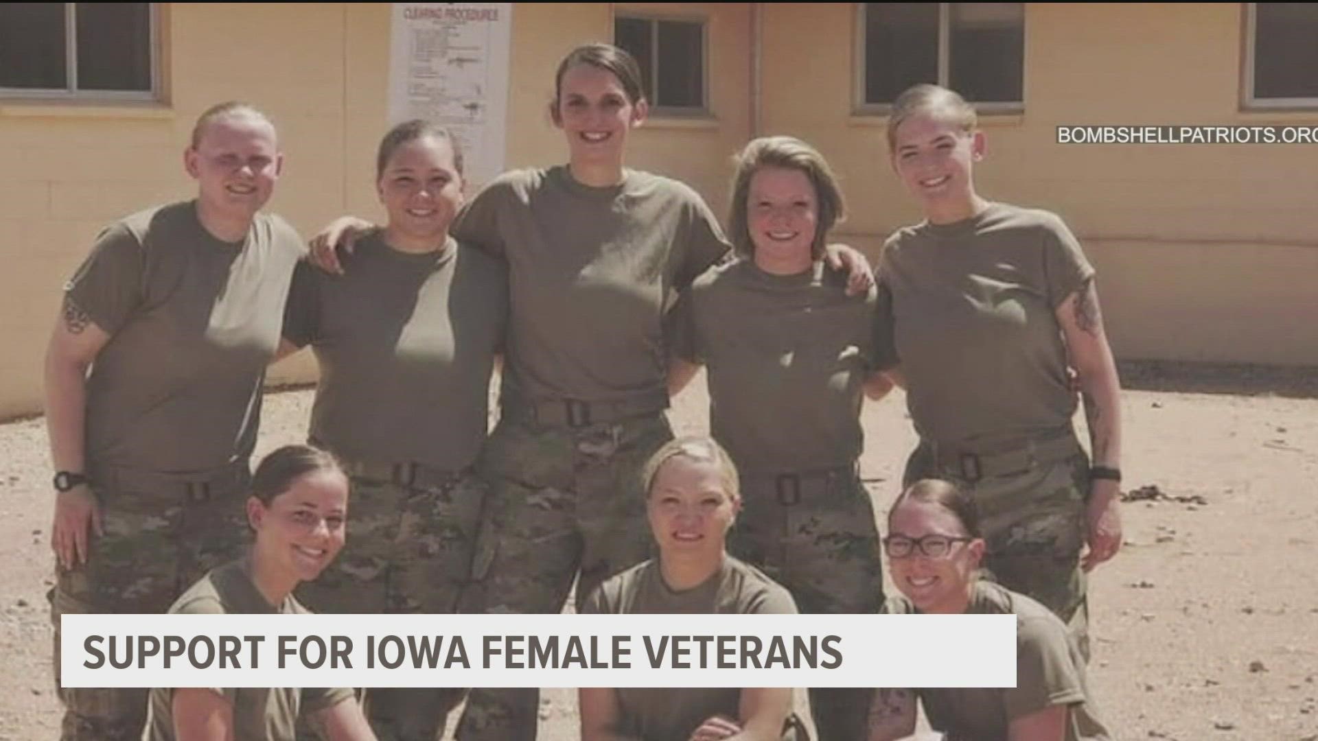 March is Women's History month and one person is using the occasion to highlight female troops and veterans.
