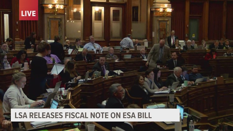 Lawmakers debating Gov. Reynolds' education bill