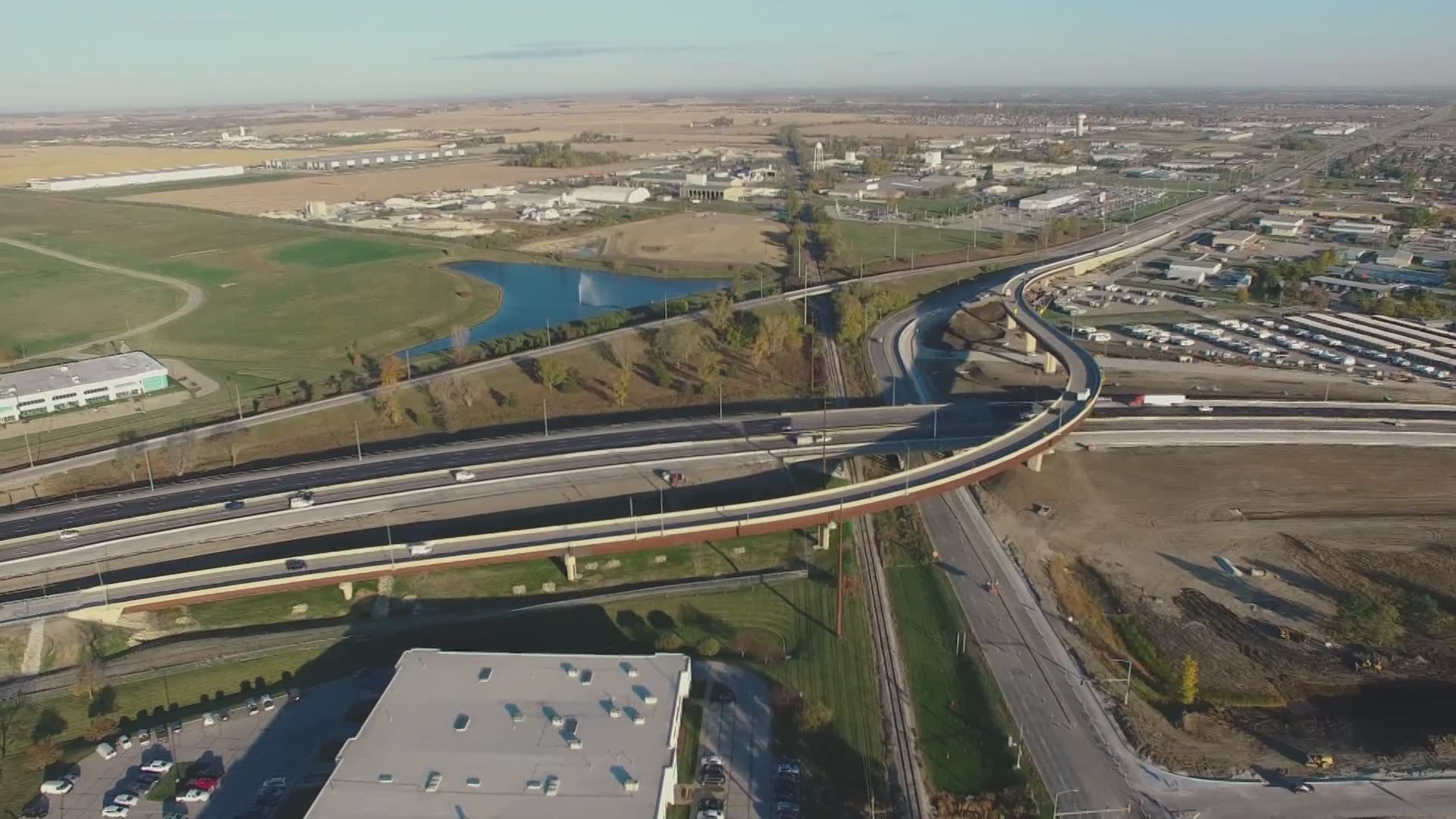 The project started three years ago and cost $65 million to complete.