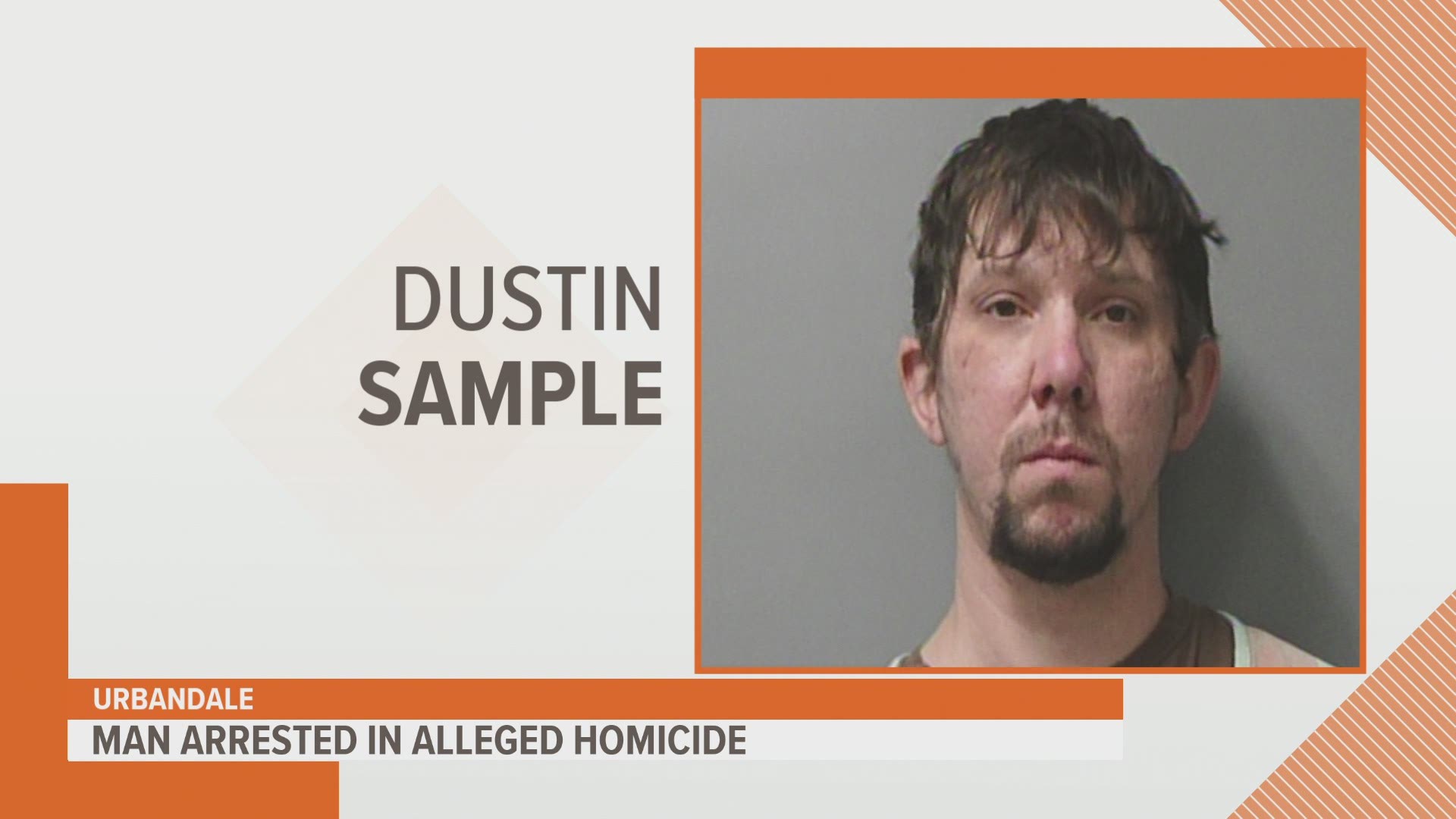 35-year-old Dustin Sample has been charged with Murder in the First Degree.