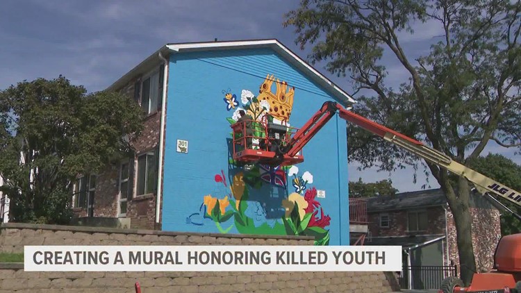 New mural honors youth killed by stray bullet in 2016