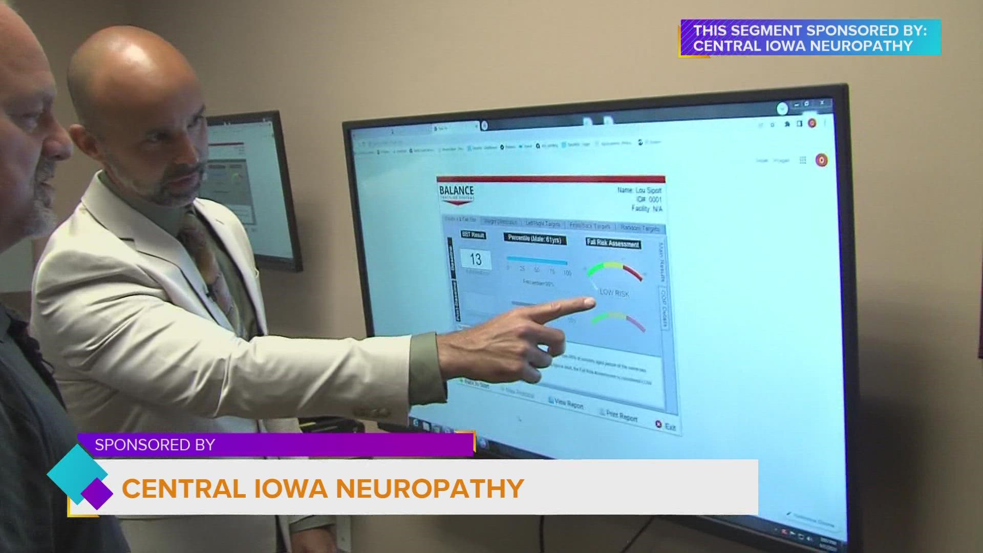 Dr. Ole Olson, Central Iowa Neuropathy, explains the significance of sensitivity and balance and how they can help retrain your brain with treatment | Paid Content