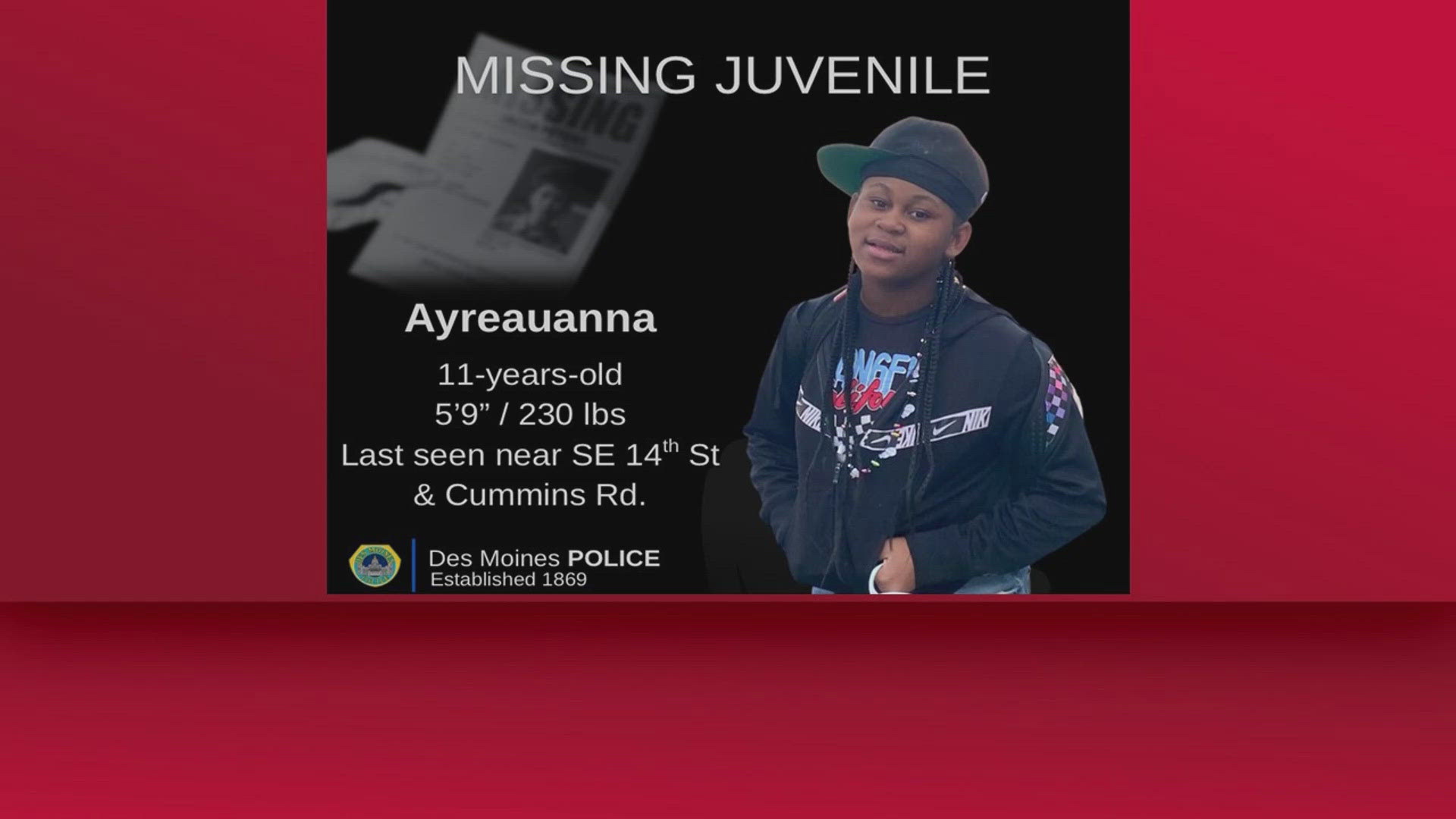 DMPD asks public for help locating missing child last seen on city's ...