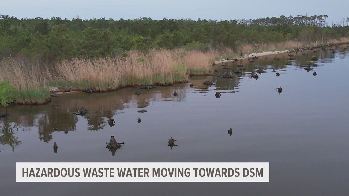 Hazardous wastewater located next to Des Moines Water Works - Vimarsana News