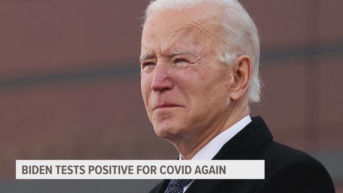 Biden tests positive for COVID-19 again in rare 'rebound' case