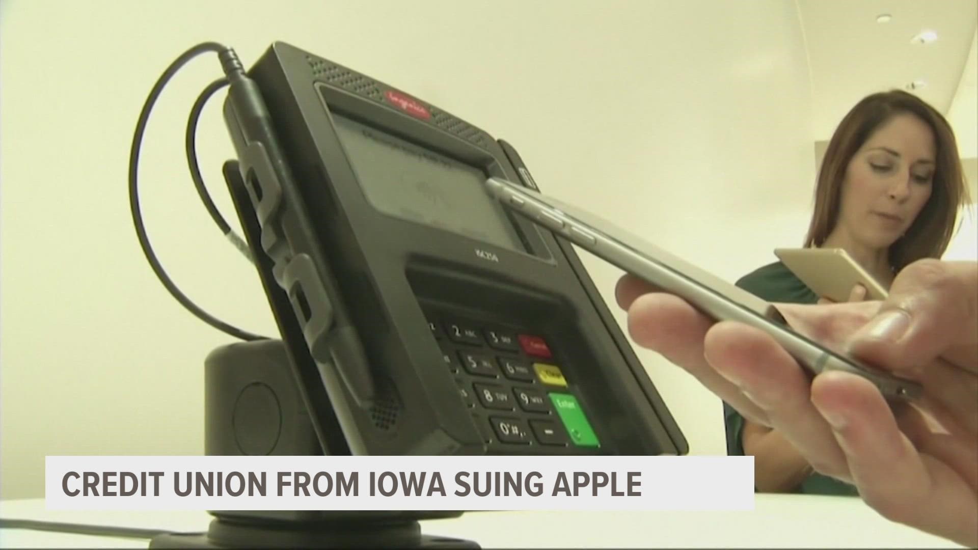 Apple is facing a class-action lawsuit over anti-trust violations from Affinity Credit Union.