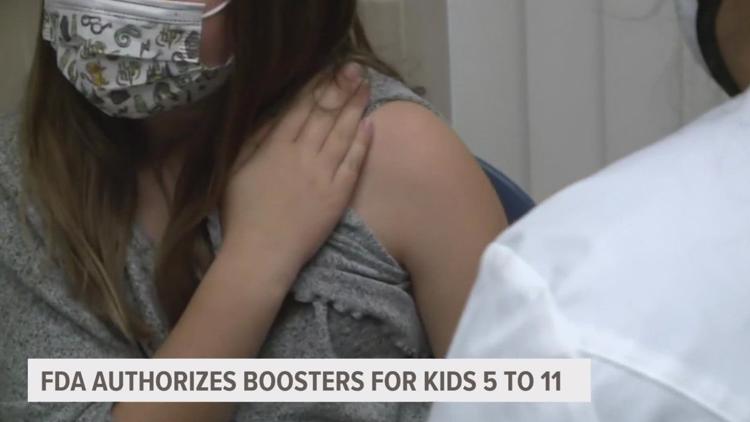 Iowa parents react to FDA announcement on Pfizer boosters for kids 5 to 11