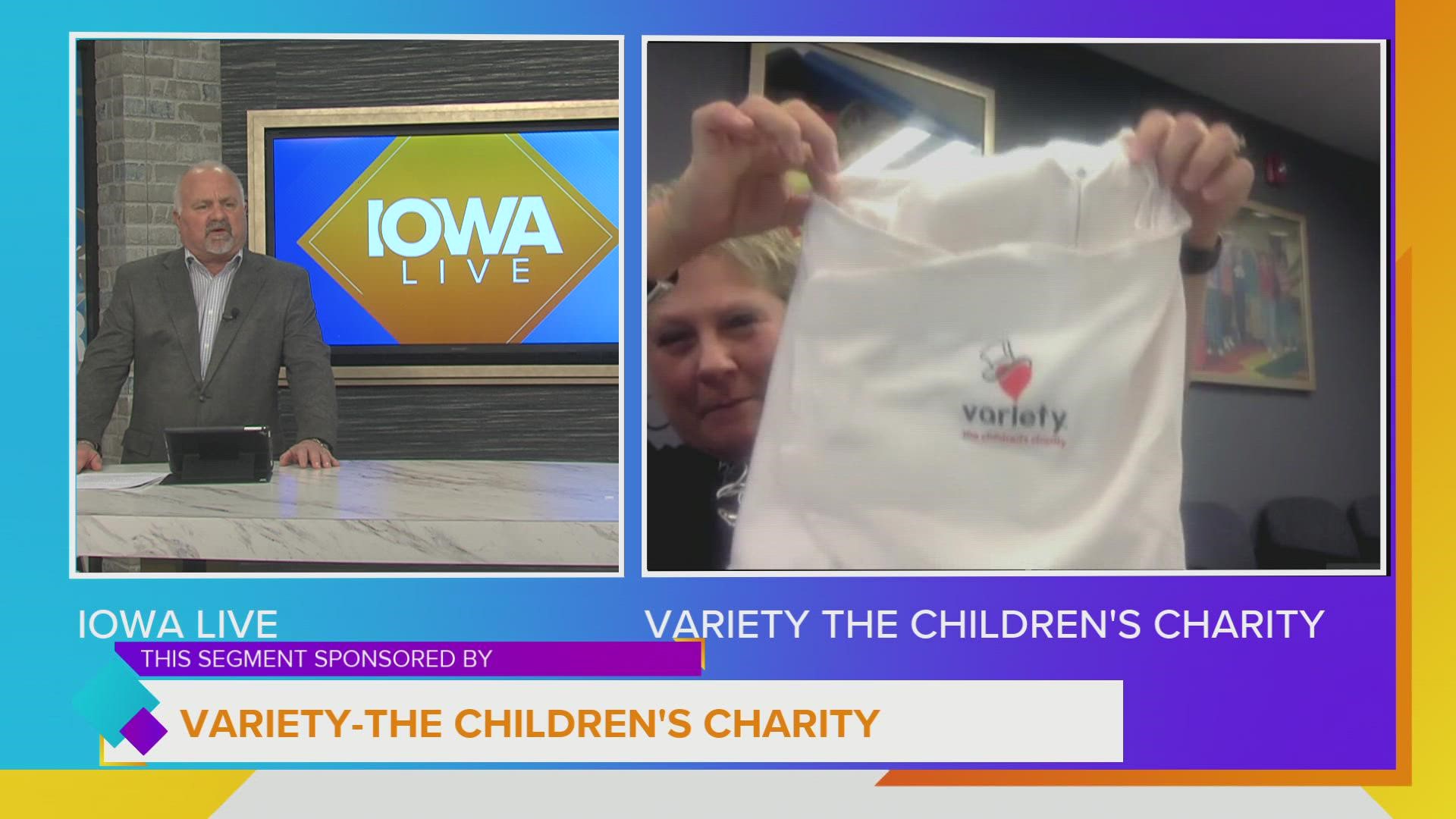 Sheri McMichael, Executive Director of Variety the Children's Charity, is excited about the many programs they are involved with including the NEW INFANT SLEEP SACKS